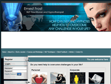 Tablet Screenshot of ernestfrostnlp.com.au